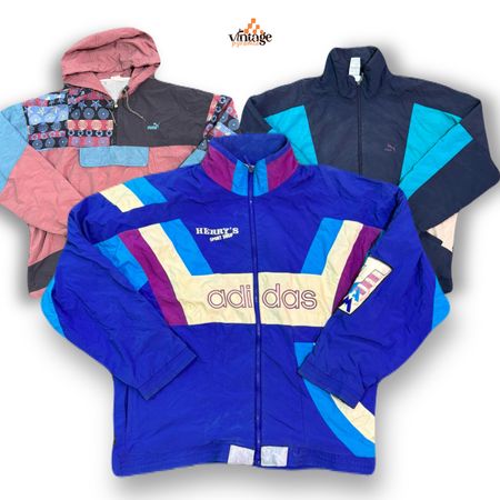 ビンテージミックスブランドトラックジャケット