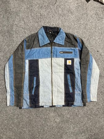 Upcycle Carhartt Denim Jeans Jacket