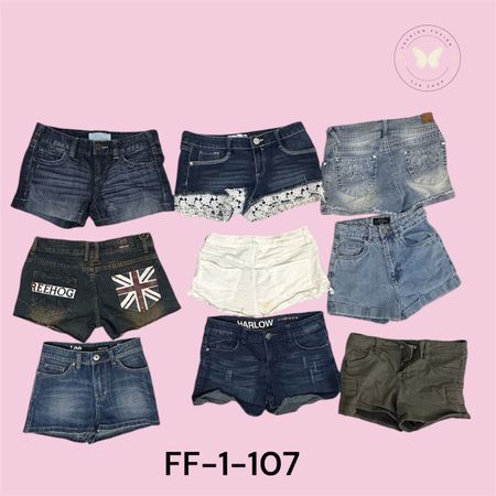 Everyday Cool Denim Mini Shorts (FF-1-106)