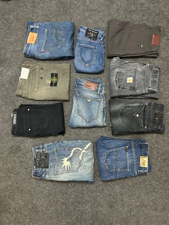 Mix brand jeans