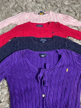Ralph Lauren cable knit kids