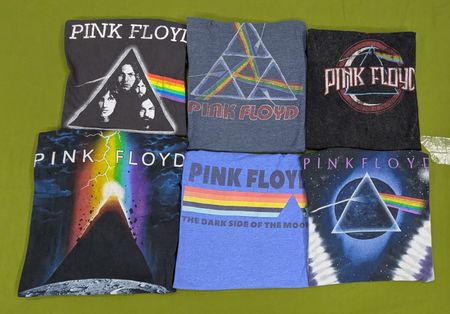 RV1980 Pink Floyd Band Tshirts