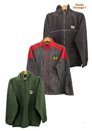 💥 RV1983 NFL Fleece-Jacken