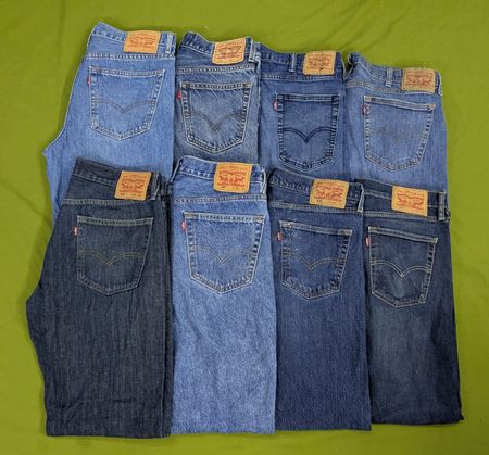 RV1996 Levi's Zipper Jeans