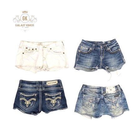 Miss Me True Religion and Rock Revival Shorts