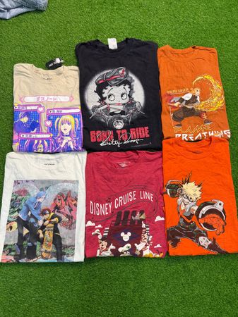 AVG-0205 Cartoon Printed T-Shirts