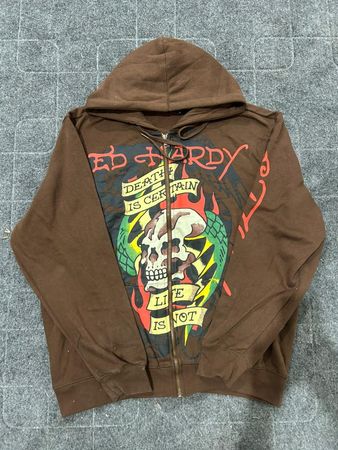 Menswear zipper hoodie