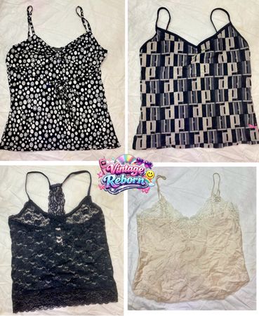 VR-212 | y2k vintage camis