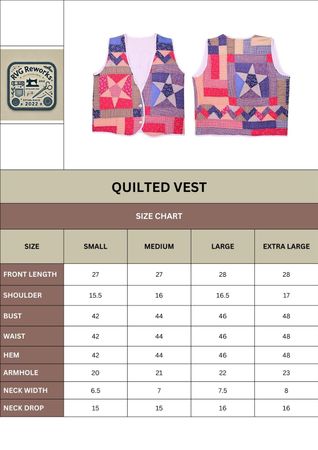 Upcycled Quilt Vest