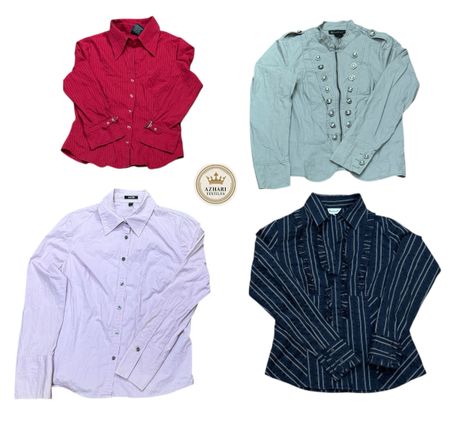 Chemises de bureau tendance Y2K 10 pcs à 438