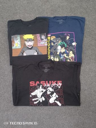 CRZ1712 Camisetas con estampado de Anime / Dibujos animados japoneses