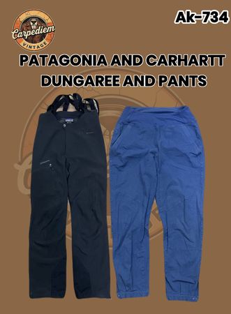 Patagonia And Carhartt Dungaree And Pants Ak-734