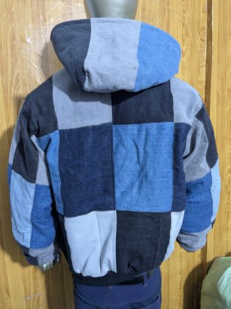 Upcycle Carhartt denim jacket Hoodie