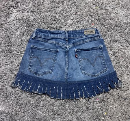 Gonne Corte Levi's Riciclate