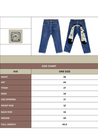 Upcycled Evisu Inspired Jeans