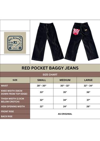 Pantalons larges brodés personnalisés recyclés