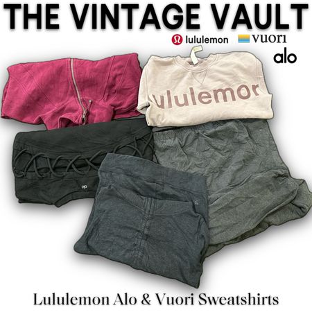 Lululemon Alo & Vuori Sweatshirts
