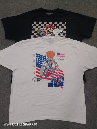 ZV1720 Cartoon Print T-Shirts