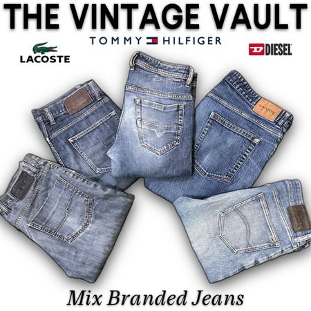 Mix Branded Jeans including Lacoste and others