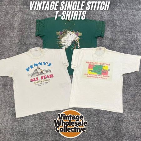Vintage Single-Stitch T-Shirts - (31/01)