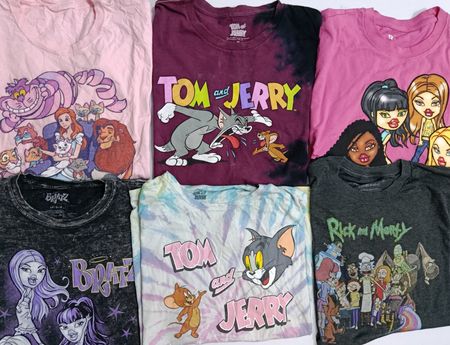 Cartoon printed T-Shirts 15Pcs (RV # 169)