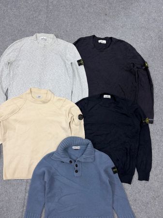 Tricots Stone Island et CP Company