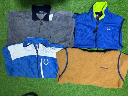 Mixed Branded Fleece Jackets & Vests