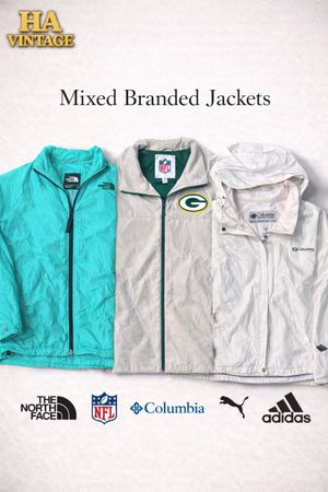 Mix Branded Jackets Inc TNF/ NFL
