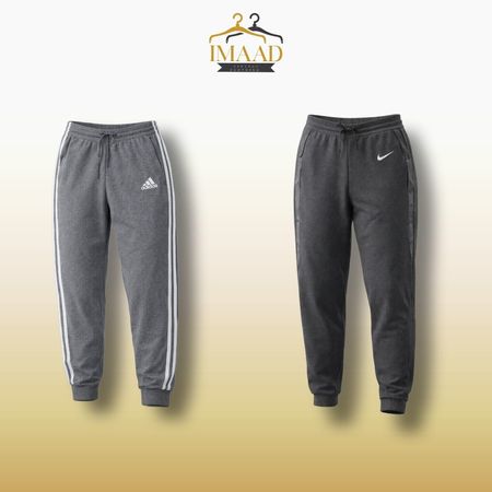 Nike and Adidas sweatpants
