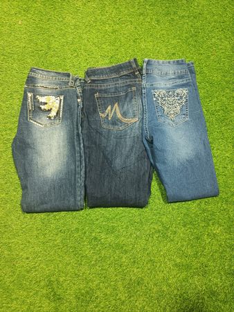 Y2k embellished/embroidery Flare/Bootcut Jeans