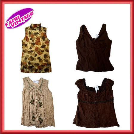 Coca Blas Brunt's Blouses, Skirt & Dress Bundle(FV-482)