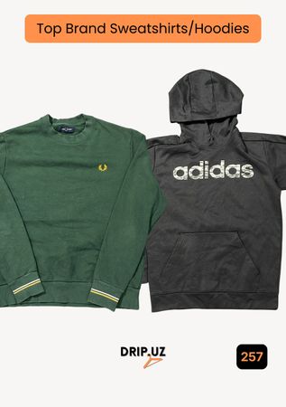 Branded Sweatshirts -Fred perry, Adidas & more