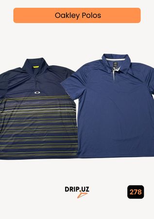 Oakley dry fit Polos