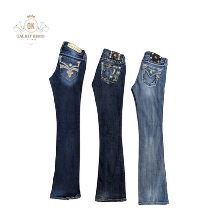 MM TR RV Flare And Straight Jeans