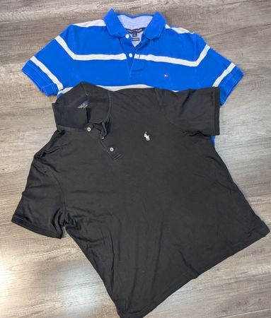 3437 - Ralph Lauren, Tommy Hilfiger Full and Half Sleeves T-Shirts