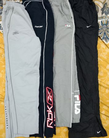Mix branded track pants