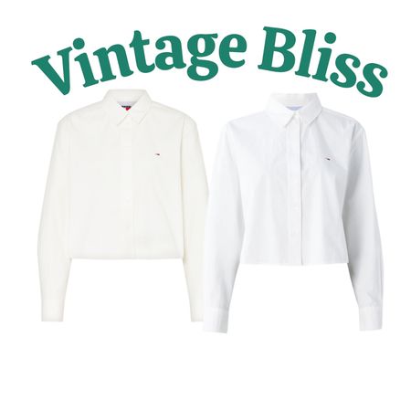 Up Cycled Tommy Hilfiger Woman Crop Top