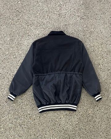 Upcycled Contrast Bomber Jacket