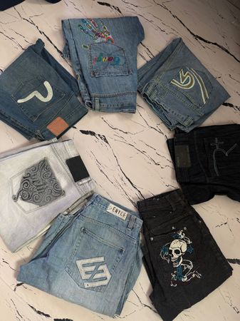 Evisu southpole coogi roca wear shorts ID 019