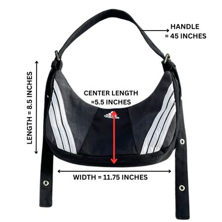 Bolsa com alça de cinto Adidas reciclada