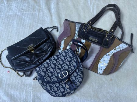 Fendi, Dior, Coach bags