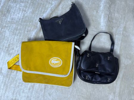 Lacoste, Burberry, Juicy Couture Taschen