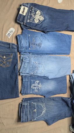 Ladies Y2K flare jeans