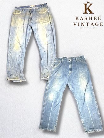 Over size wranglers pants