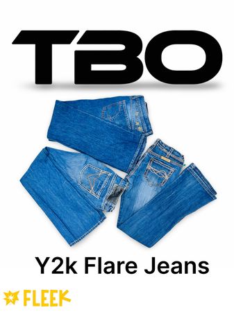 Y2k flare jeans