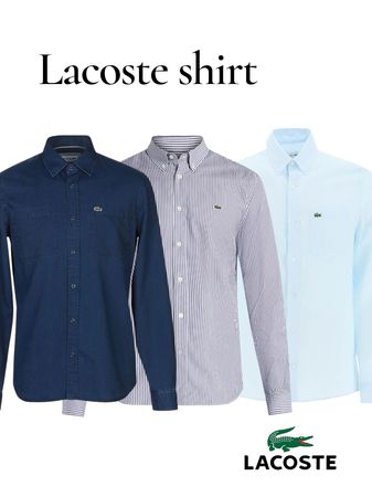 Lacoste button up shirt