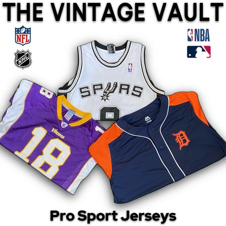 Pro Sport Jerseys inclusi NFL, NBA e altri