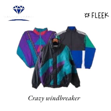 Crazy Windbreaker Jacket (DV -01-575)