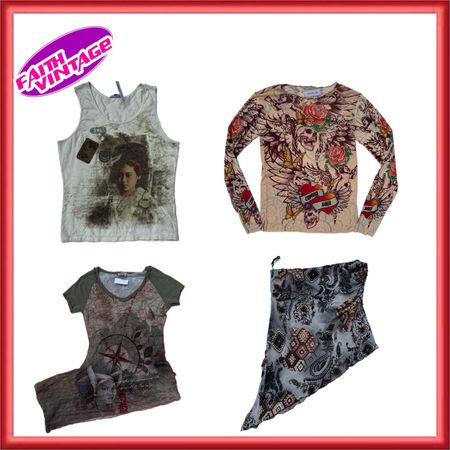 Girly Rage Top- und Rock-Set (FV-496)