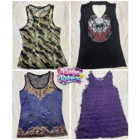 Y2k vintage Tops & Tanks Bundle | VR-214